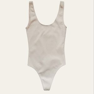 WILFRED FREE - Thong Styled Bodysuit in Light Pink XXS
